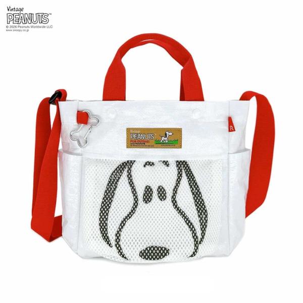 2026新作 スヌーピーバッグ 正規品 ROOTOTE ルートート IP.スクエア.バディ.ピーナッ...