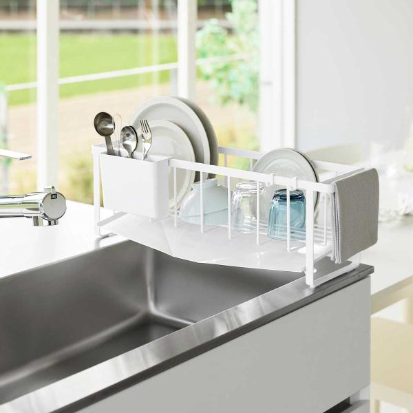 水切りかご 山崎実業 正規品 tower タワー 水切れの良いスリム水切りワイヤーバスケット  水切...