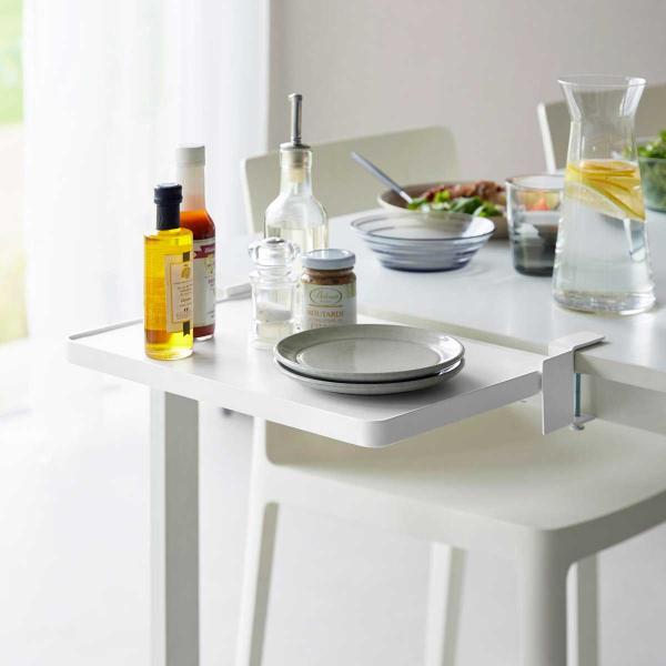 折りたたみ棚 山崎実業 正規品 tower タワー テーブル横折り畳み棚 折り畳み棚 シェルフ  1...