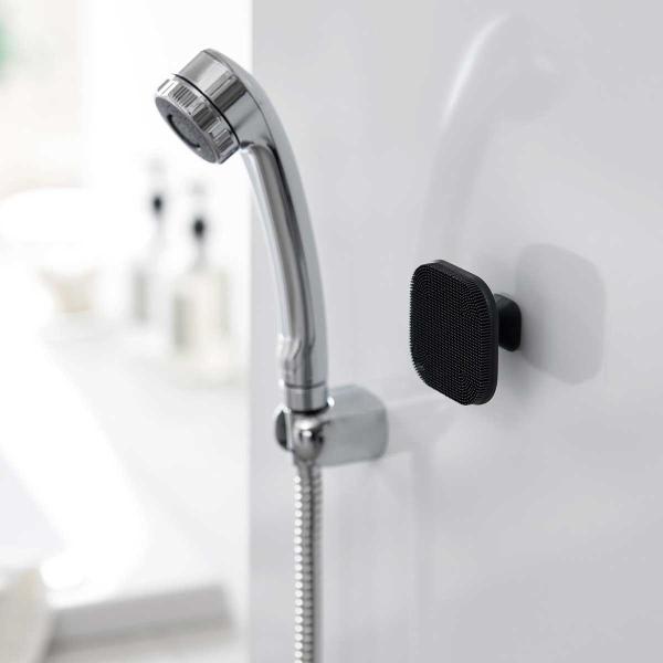 フェイシャルブラシ 山崎実業 正規品 tower タワー マグネットシリコーンフェイシャルブラシ フ...