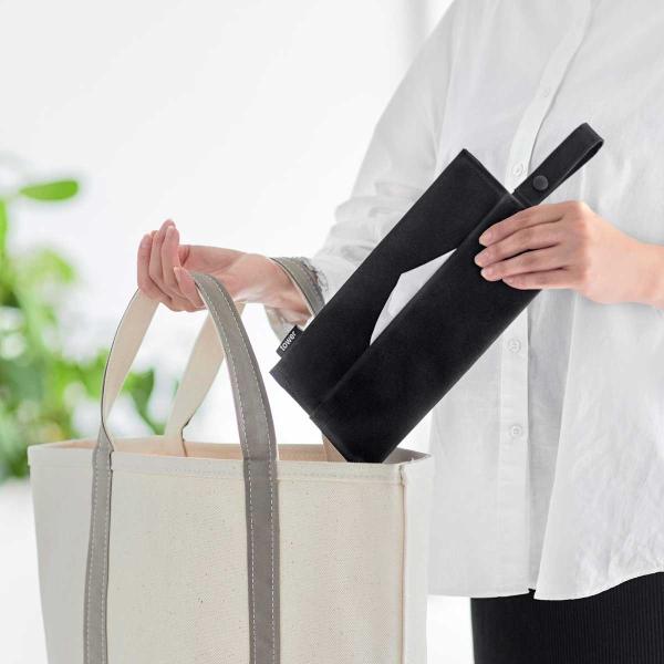 ティッシュケース 山崎実業 正規品 tower タワー くず入れ付き折りたためる携帯ティッシュケース...