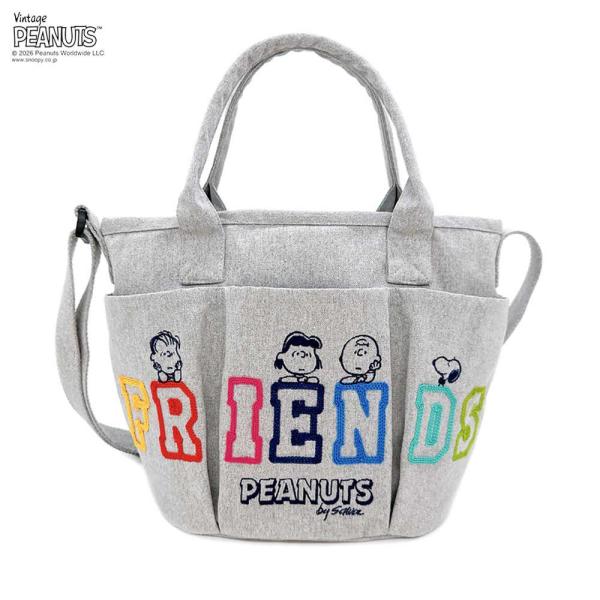 2026新作 スヌーピーバッグ 正規品 ROOTOTE ルートート IP.デリ.ポケッツ.ピーナッツ...