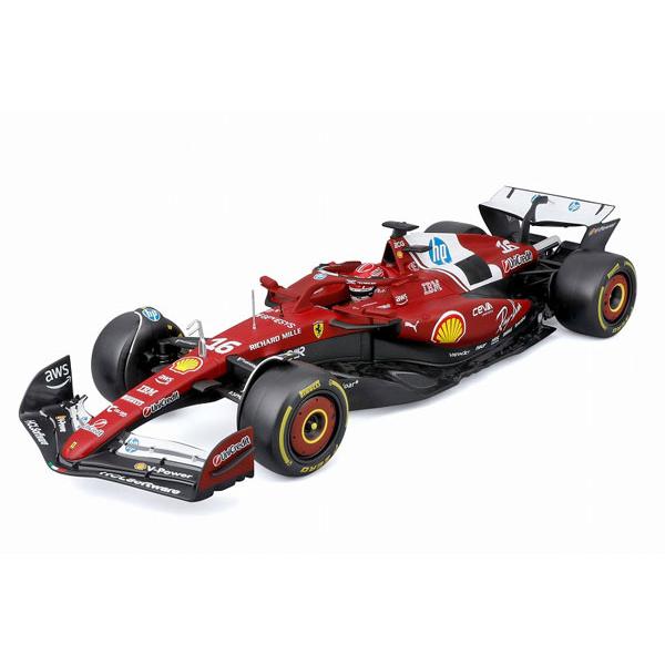 BURAGO 1/18 フェラーリ SF-25 2025 オーストラリアGP No,16 C.ルクレ...