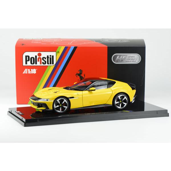 Polistil 1/18 フェラーリ 12Cilindri (CLOSED TOP) イエロー (...