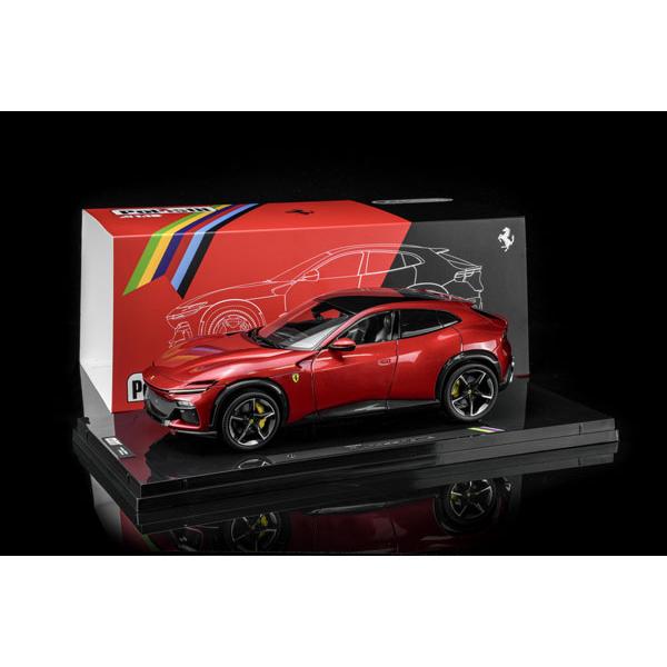 Polistil 1/18 フェラーリ Purosangue メタリックレッド (18FE02021...