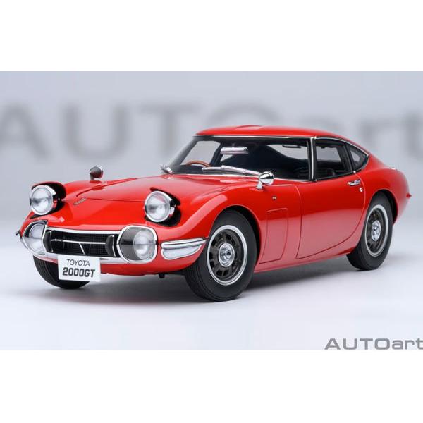 オートアート 1/18 トヨタ 2000GT 1967 （レッド）(79547)
