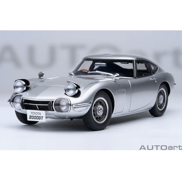 オートアート 1/18 トヨタ 2000GT 1967 （シルバー）(79548)