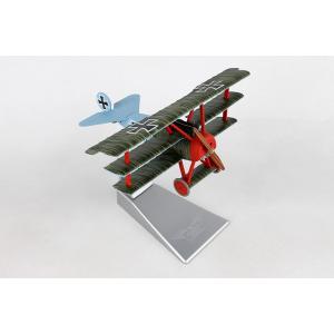 フォッカーDr.I レッドバロン 三葉機 Germany Red Baron ブリキ製 模型
