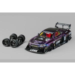 CMモデル 1/64 Nissan LB-WORKS ER34 No.5 (ホワイトチェイスカー) (CM64-ER34-07)｜backfire21