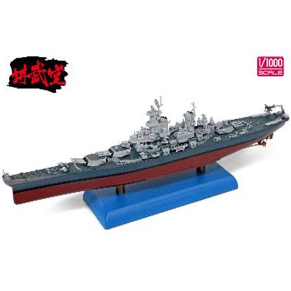 講武堂 1/1000 アメリカ海軍 戦艦 ミズーリ (DD100031)