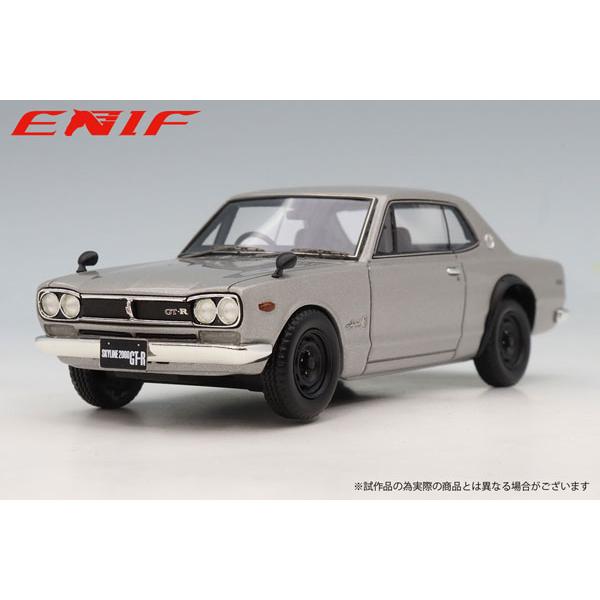 ENIF 1/43 日産 スカイライン 2000 GT-R 2ドア HT（KPGC10） シルバー ...