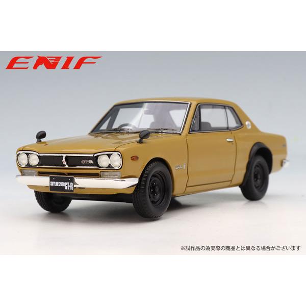 ENIF 1/43 日産 スカイライン 2000 GT-R 2ドア HT（KPGC10） ブラウン ...
