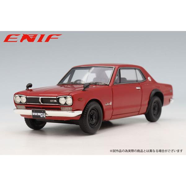 ENIF 1/43 日産 スカイライン 2000 GT-R 2ドア HT（KPGC10） レッド (...