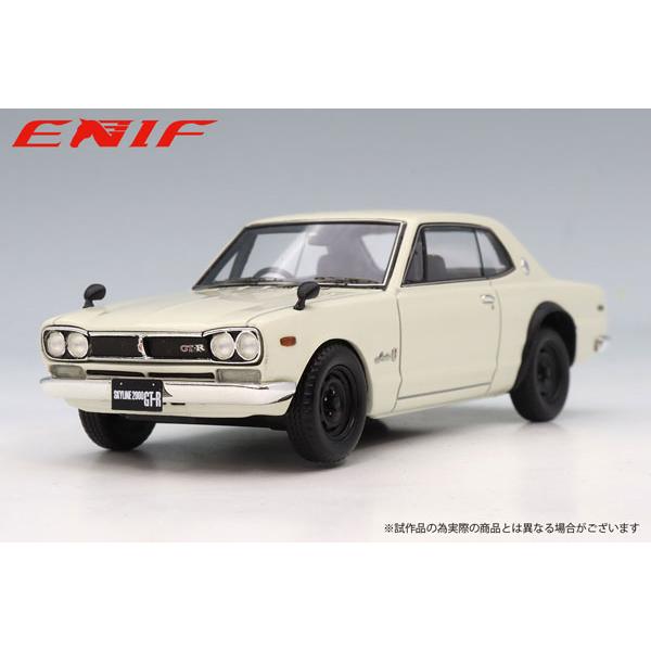 ENIF 1/43 日産 スカイライン 2000 GT-R 2ドア HT（KPGC10）ホワイト (...