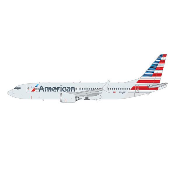 Gemini200 1/200 737 MAX 8 アメリカン航空 N326RP (G2AAL141...
