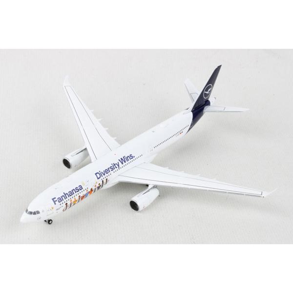 Gemini Jets 1/400 A330-300 ルフトハンザ航空 "Fanhansa Dive...