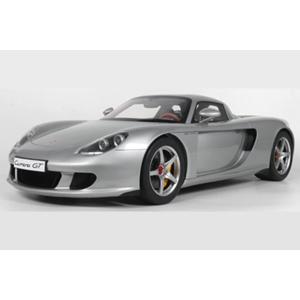 GT SPIRIT 1/8 ポルシェ カレラ GT 2003 (シルバー) ケース＆ベース付 (GTS803101)