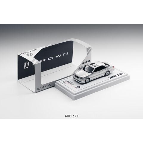 WHELART 1/64 Toyota Crown Athlete 2003 シルバー (H-004...