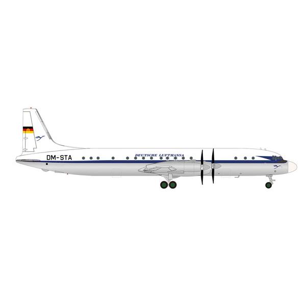 ヘルパウィングス 1/200 IL-18 ルフトハンザ航空 DM-STA (HE573689)