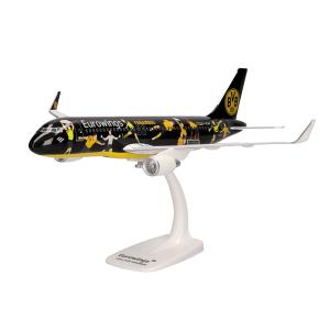 ヘルパウィングス 1/100 A320 ユーロウイングス “BVB Fanairbus” D-AEWM スナップフィット (HE613934)｜backfire21