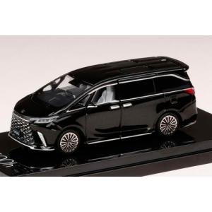 Hobby Japan 1/64 LEXUS LM500h (RHD) / 4座 グラファイトブラックガラスフレーク (HJ641076ABK)｜backfire21