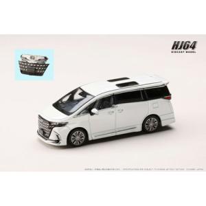 Hobby Japan 1/64 トヨタ アルファード Z (H40W) / 純正オプション  プラチナ ホワイト パール マイカ (HJ642078CW)