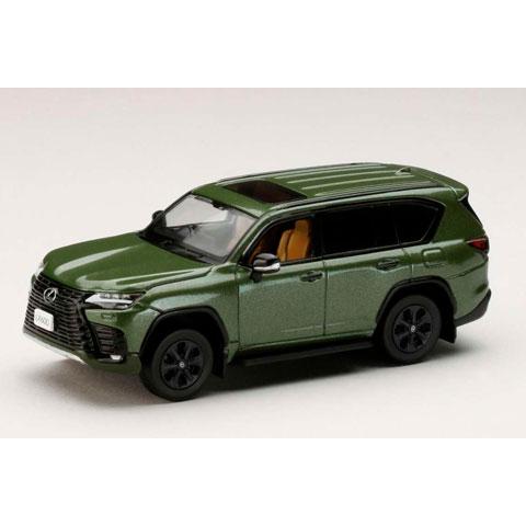 Hobby Japan 1/64 レクサス LX600 オフロード テレーン カーキ マイカ メタリ...