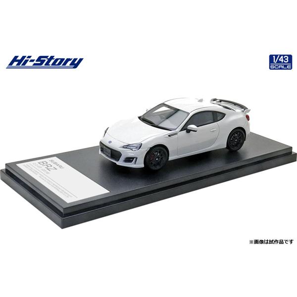 Hi-Story 1/43 SUBARU BRZ 2.0 GT (2016) クリスタルホワイト・パ...
