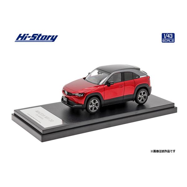 Hi-Story 1/43 MAZDA MX-30 EV MODEL (2021) ソウルレッドクリ...