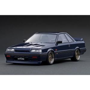 ignition_model 1/18 Nissan Skyline GTS-R (R31) Blue Black (IG3508)｜backfire21