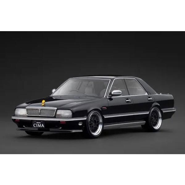 ignition_model 1/18 NISSAN GLORIA CIMA (Y31) Black...
