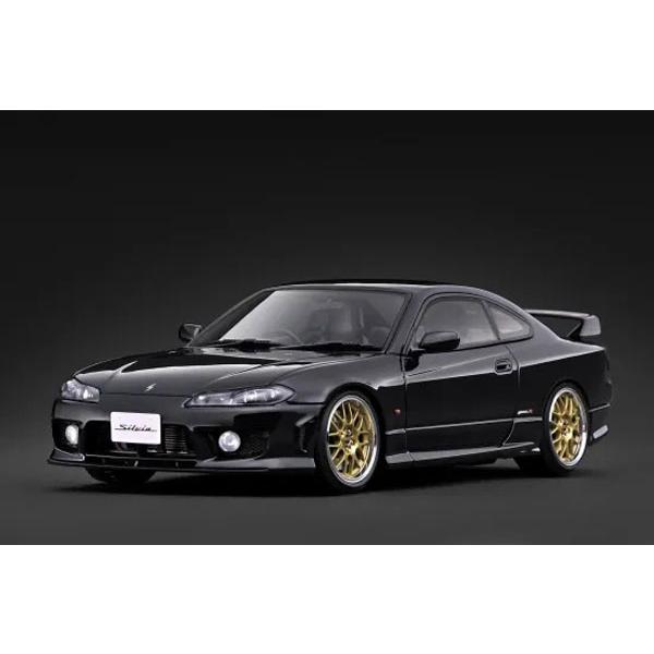 ignition_model 1/18 Nissan Silvia spec R (S15) Bla...