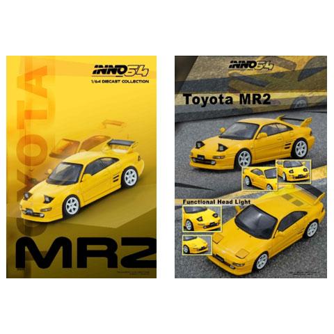 INNO Models 1/64 Toyota MR2 (SW20) イエロー (IN64-MR2-...