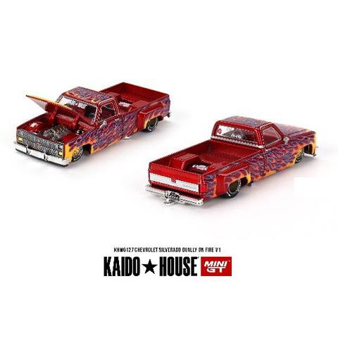 MINI-GT 1/64 シボレー シルバラード デューリー ファイヤー V1(左ハンドル) (KH...