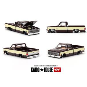 MINI-GT 1/64 シボレー シルバラード KAIDO WORKS V3 (左ハンドル