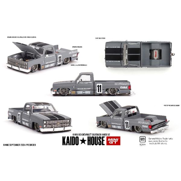 MINI-GT 1/64 シボレー シルバラード KAIDO V2(左ハンドル) (KHMG160)