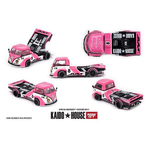 MINI-GT 1/64 フォルクスワーゲン T1 KAIDO RADVAN V1(左ハンドル) (...