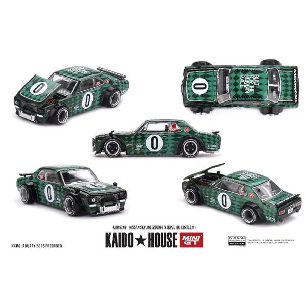 MINI-GT 1/64 Nissan スカイライン 2000GT-R (KPGC10) Corte...