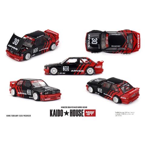 MINI-GT 1/64 BMW M3 Kaido Works ADVAN(左ハンドル) (KHMG...