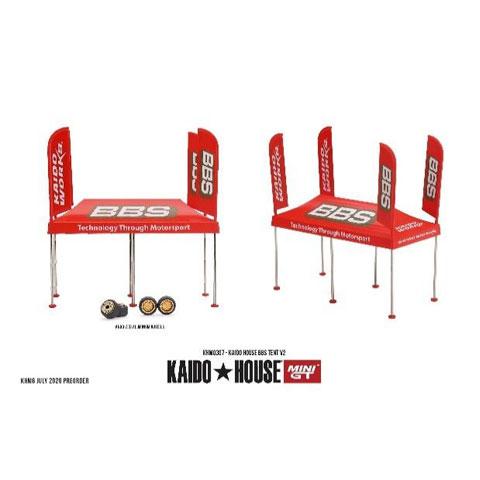MINI-GT 1/64 KAIDO HOUSE BBS テント V2 (KHMG307)