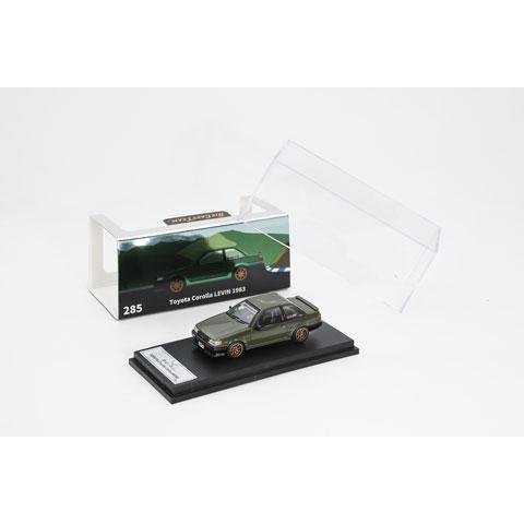 ダイキャストチーム 1/64  Toyota Corolla LEVIN (RHD) ダークグリーン...