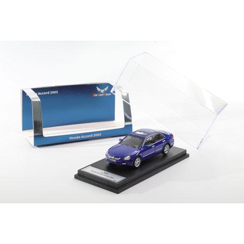 ダイキャストチーム 1/64 Honda Accord 2003 (LHD) ブルー (LL-047...