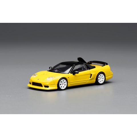 MOTORHELIX 1/64 Honda NSX-R GT New Indy Yellow Pea...