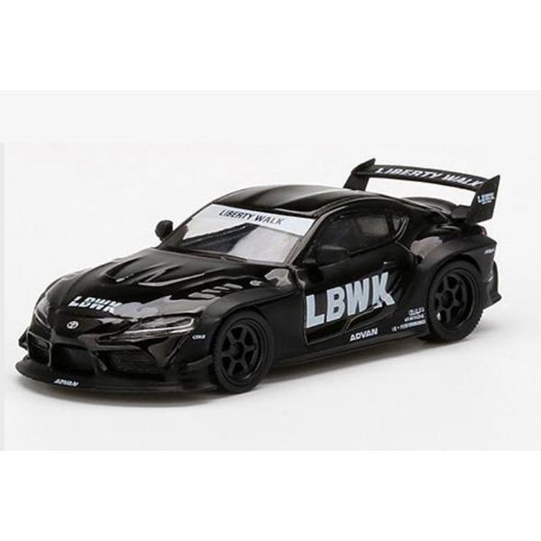 MINI-GT 1/64 LB★WORKS GR スープラ ブラック (左ハンドル) 中国限定 (M...