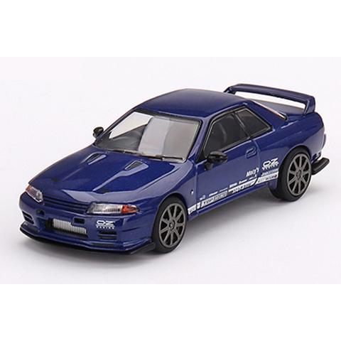 MINI-GT 1/64 Nissan スカイライン GT-R VR32 Top Secret メタ...