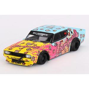 MINI-GT 1/64 Nissan スカイライン ケンメリ リバティーウォークLBWK KUMA(右ハンドル) (MGT00698-R)