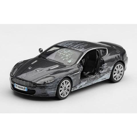 MINI-GT 1/64 アストンマーチン DBS 「慰めの報酬」スペイン語版パッケージ (左ハンド...