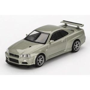 MINI-GT 1/64 Nissan スカイライン GT-R R34 Kaido Works SHINJUKU V1