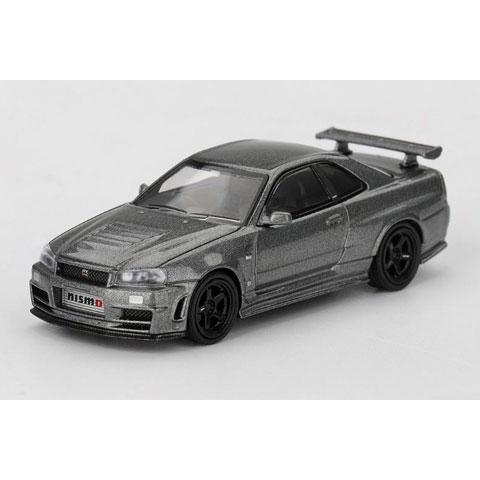 MINI-GT 1/64 Nissan スカイライン GT-R ダークメタルグレー(NISMO BN...