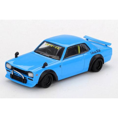MINI-GT 1/64 Nissan LB★Nation ハコスカ ベビーブルー(右ハンドル) ブ...